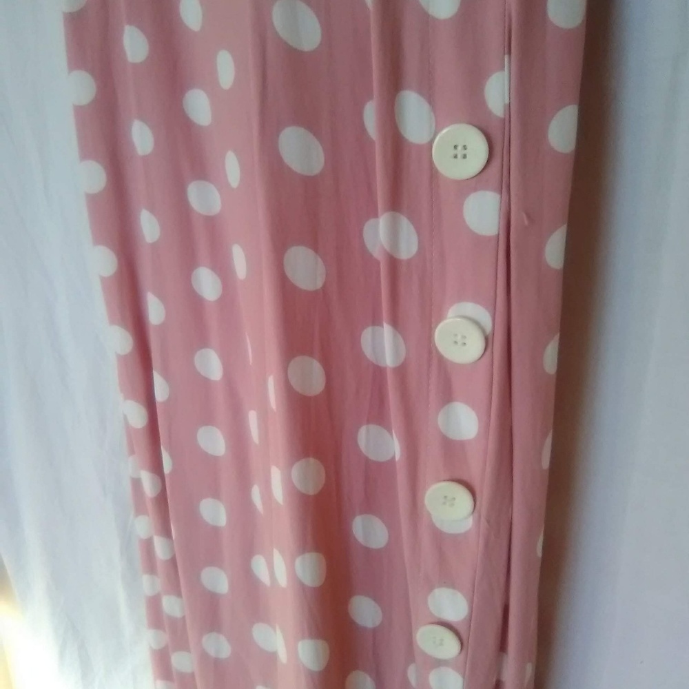 -Last Chance- Vintage Cap Sleeve Polka Dot Dress